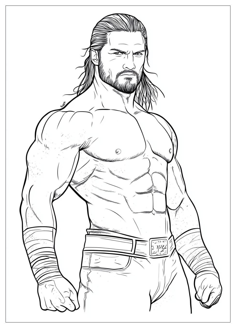 Kolorowanki Do Druku Wwe 18