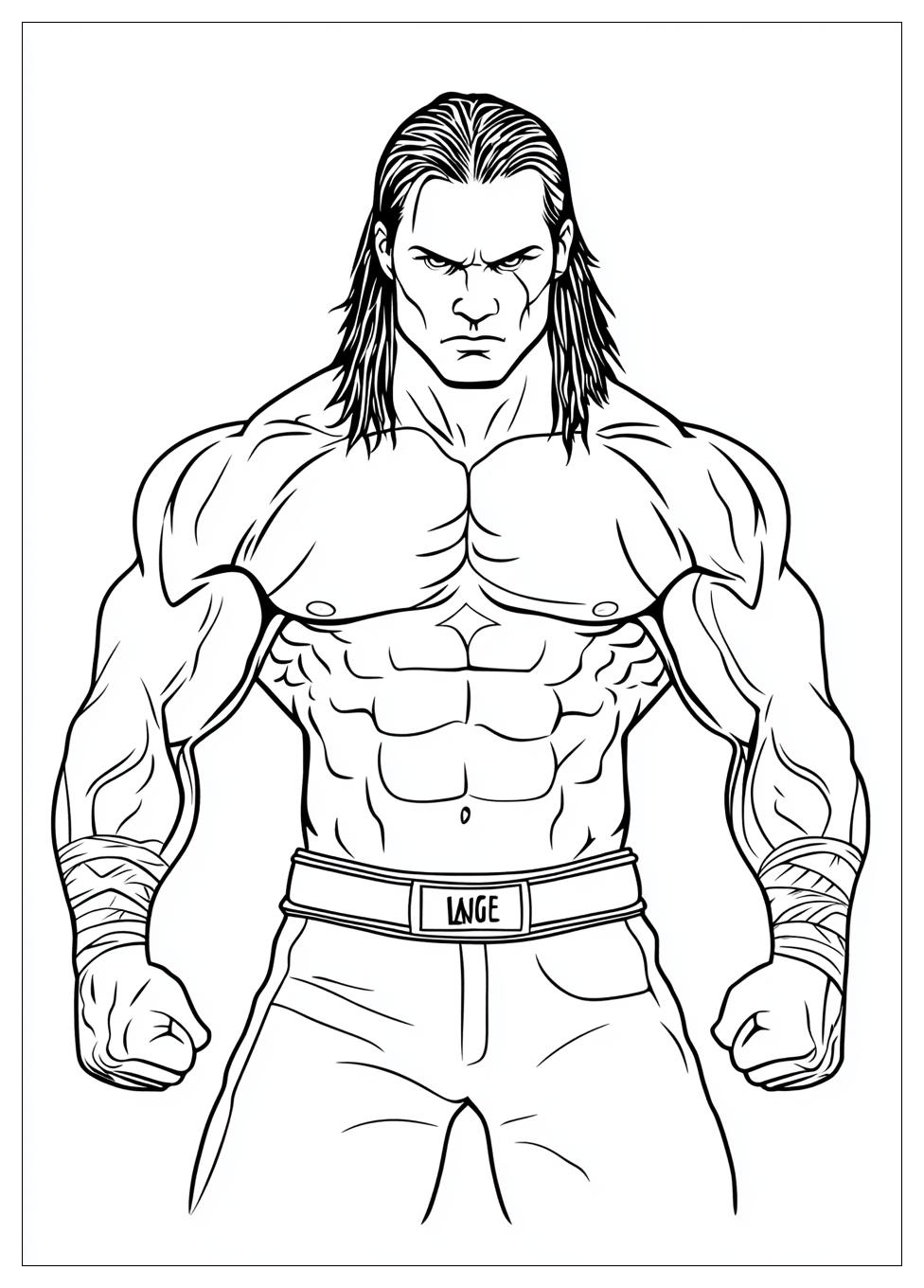 Kolorowanki Do Druku Wwe 4