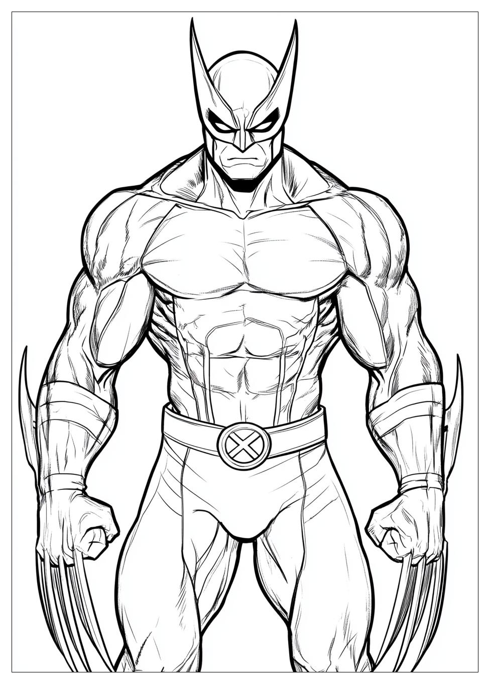 Kolorowanki Do Druku X Men 1