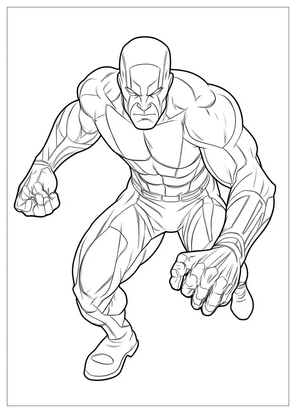 Kolorowanki Do Druku X Men 11