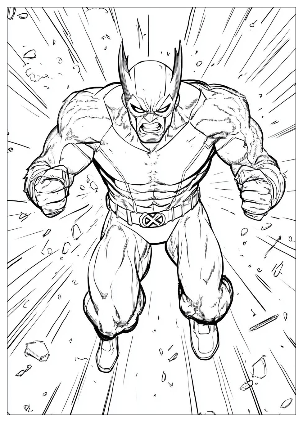 Kolorowanki Do Druku X Men 13