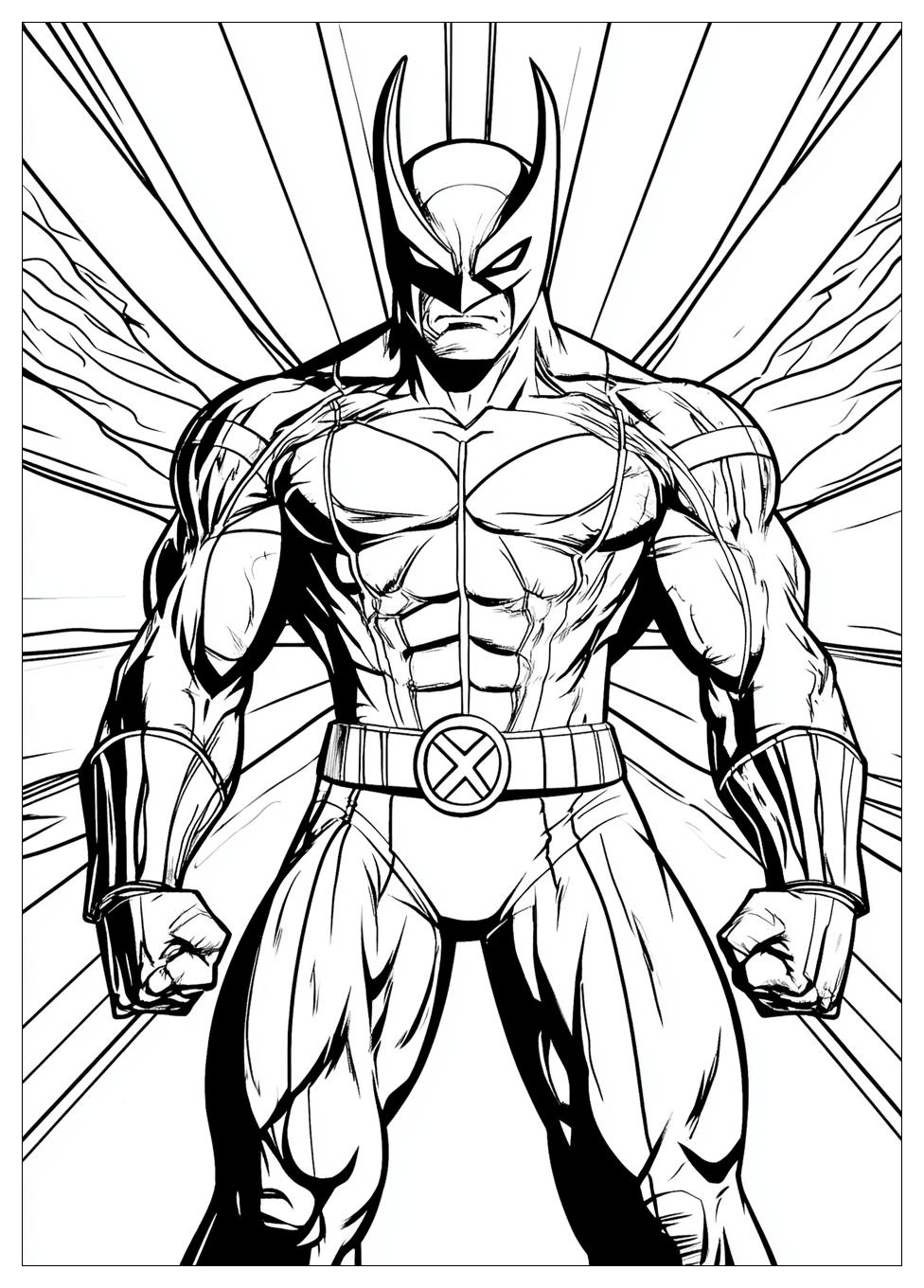 Kolorowanki Do Druku X Men 17