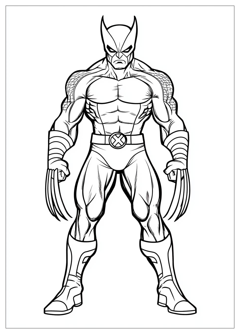 Kolorowanki Do Druku X Men 18