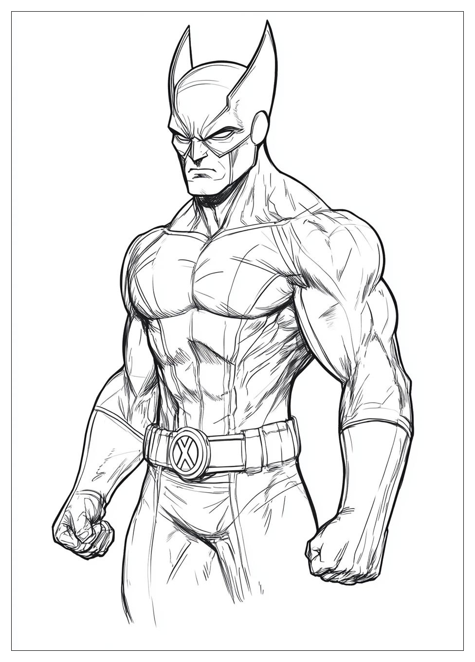 Kolorowanki Do Druku X Men 2