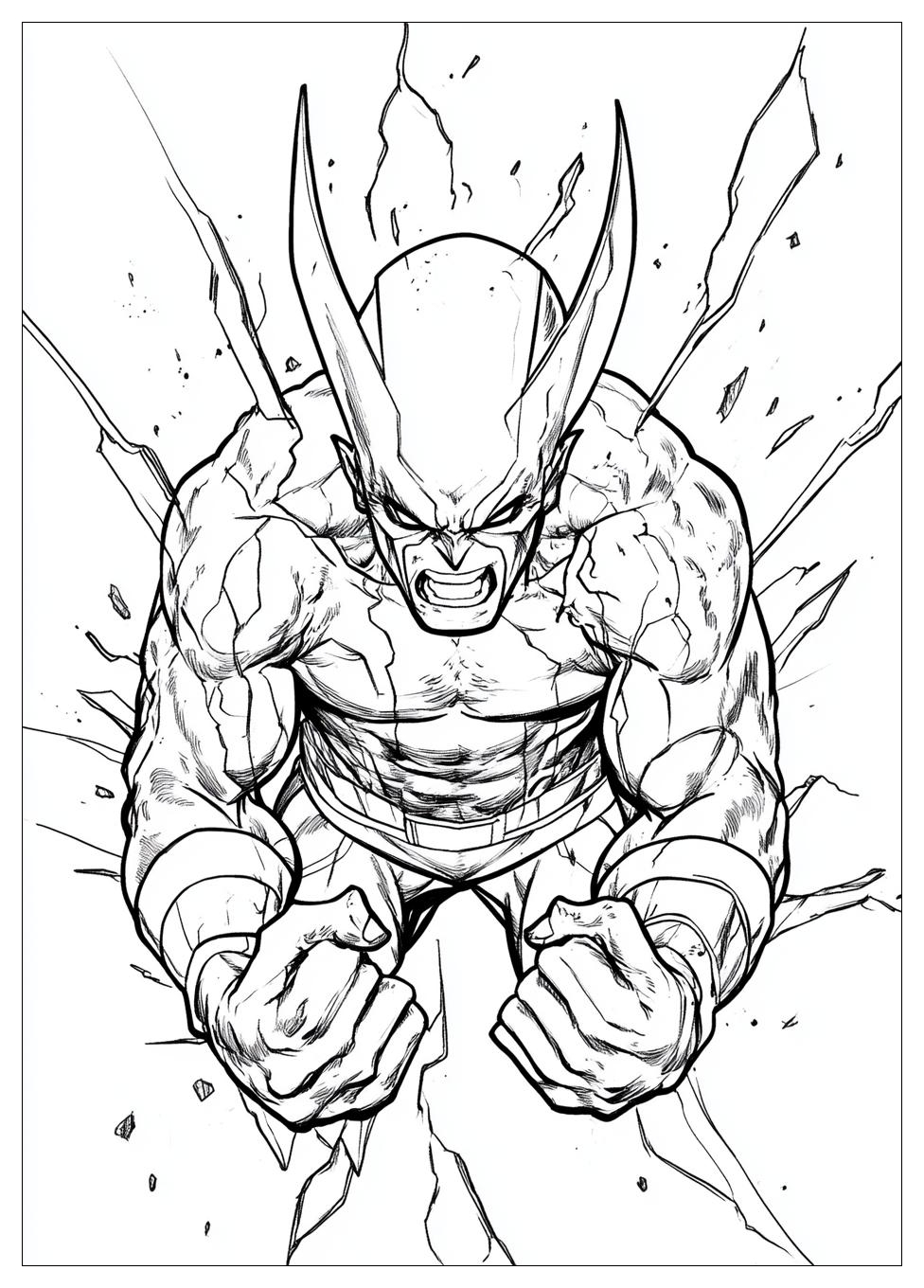 Kolorowanki Do Druku X Men 23