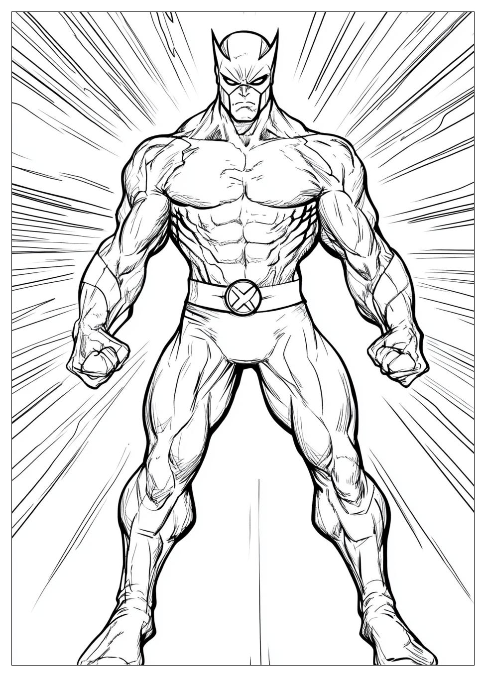 Kolorowanki Do Druku X Men 3