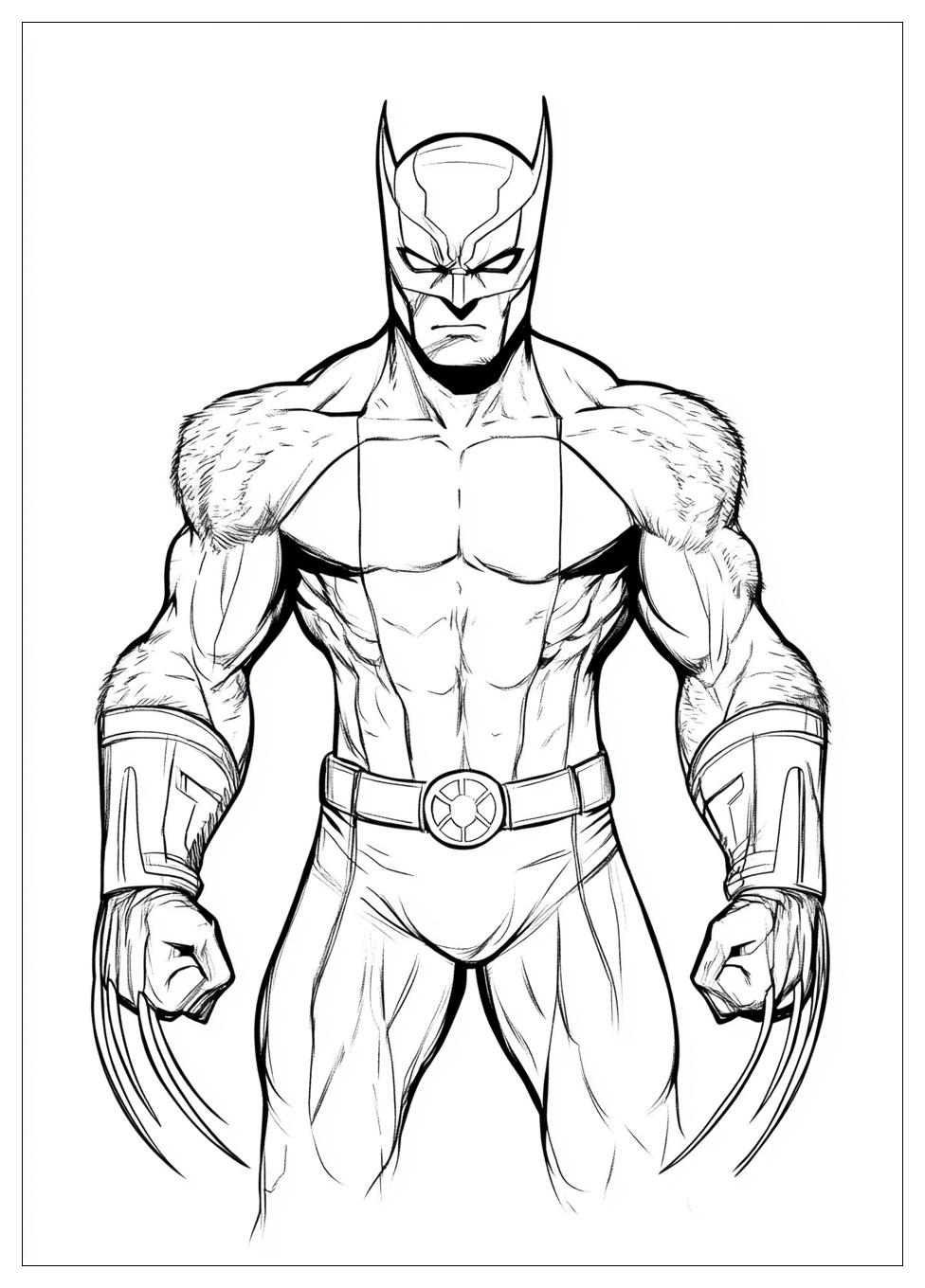 Kolorowanki Do Druku X Men 4