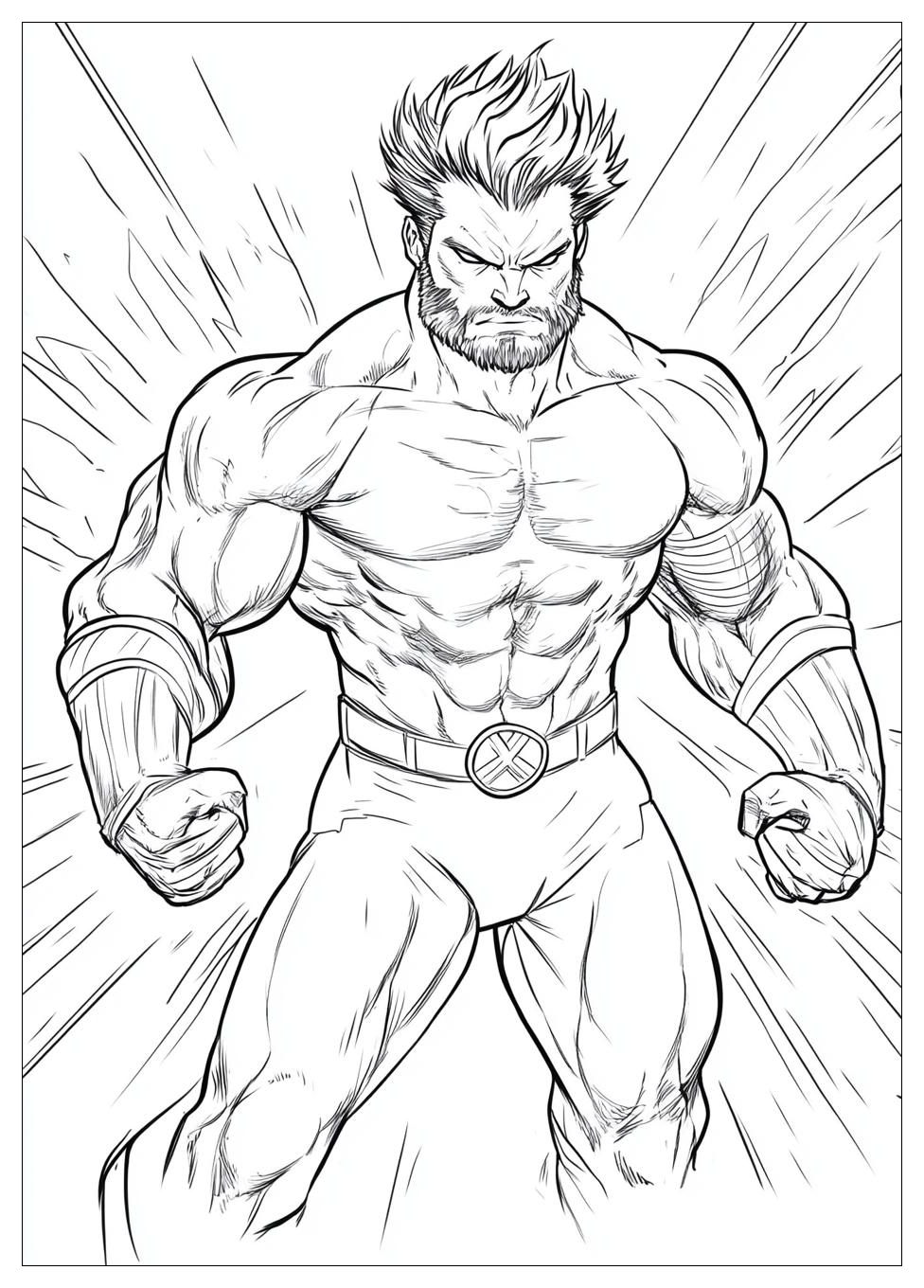 Kolorowanki Do Druku X Men 9