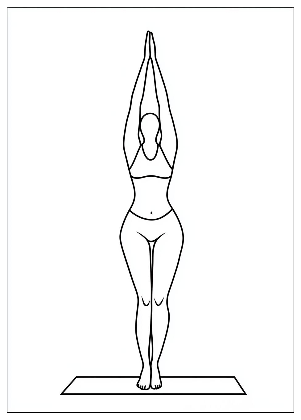 Kolorowanki Do Druku Yoga 12