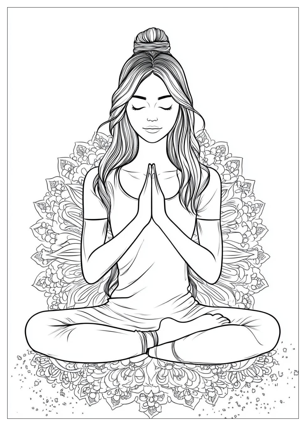 Kolorowanki Do Druku Yoga 13
