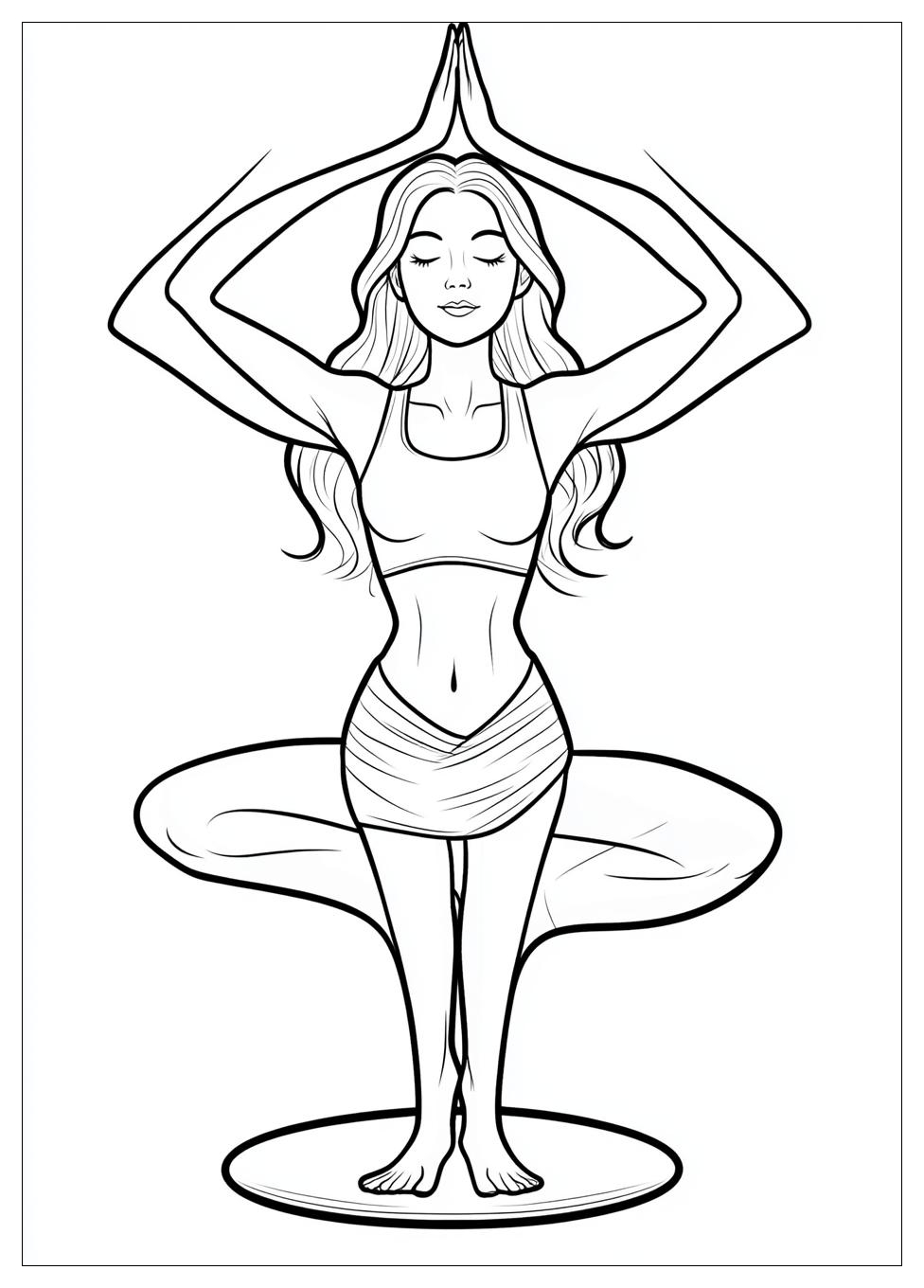 Kolorowanki Do Druku Yoga 15
