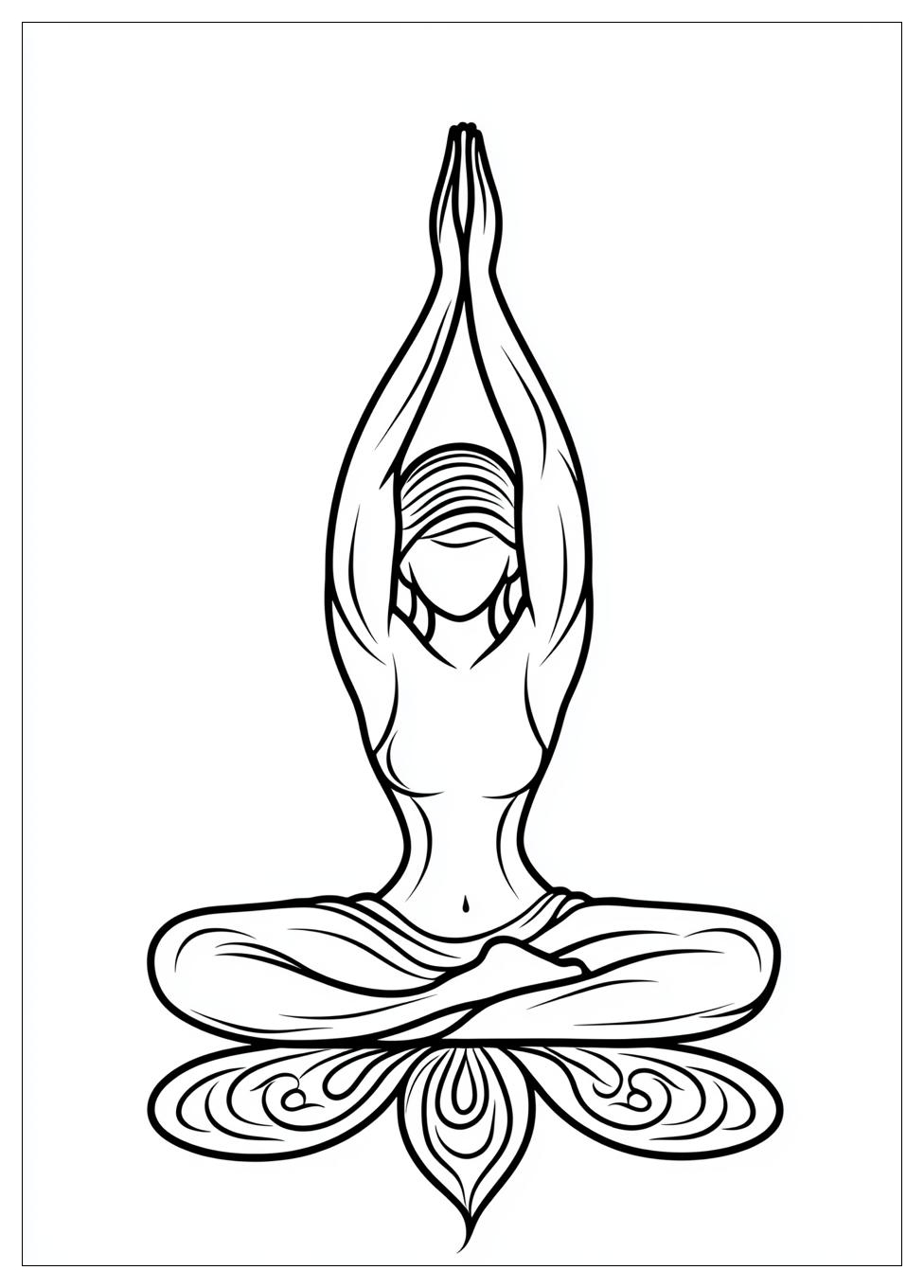 Kolorowanki Do Druku Yoga 17