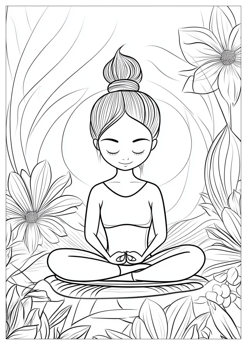 Kolorowanki Do Druku Yoga 18