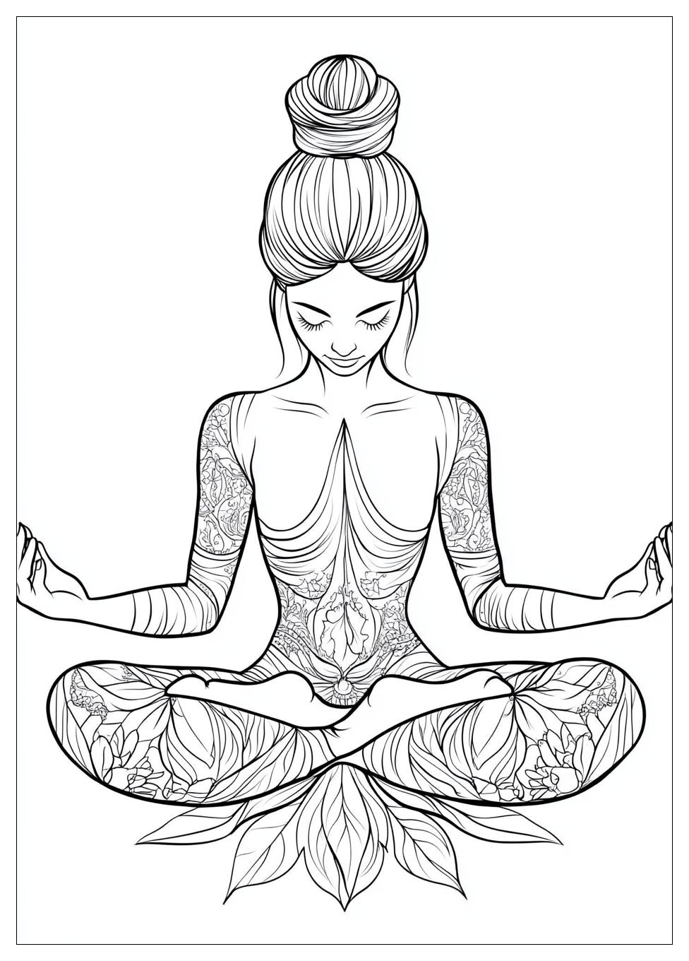 Kolorowanki Do Druku Yoga 24