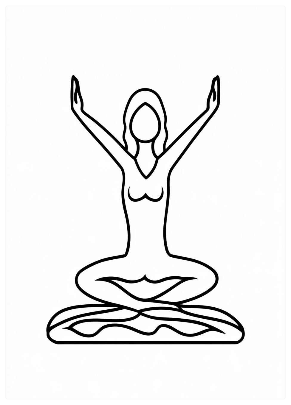 Kolorowanki Do Druku Yoga 8