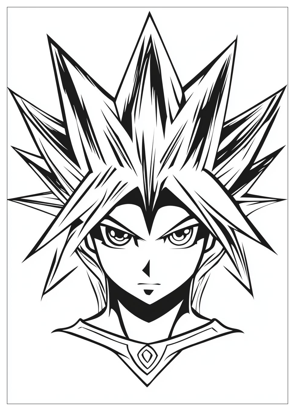 Kolorowanki Do Druku Yu Gi Oh 1