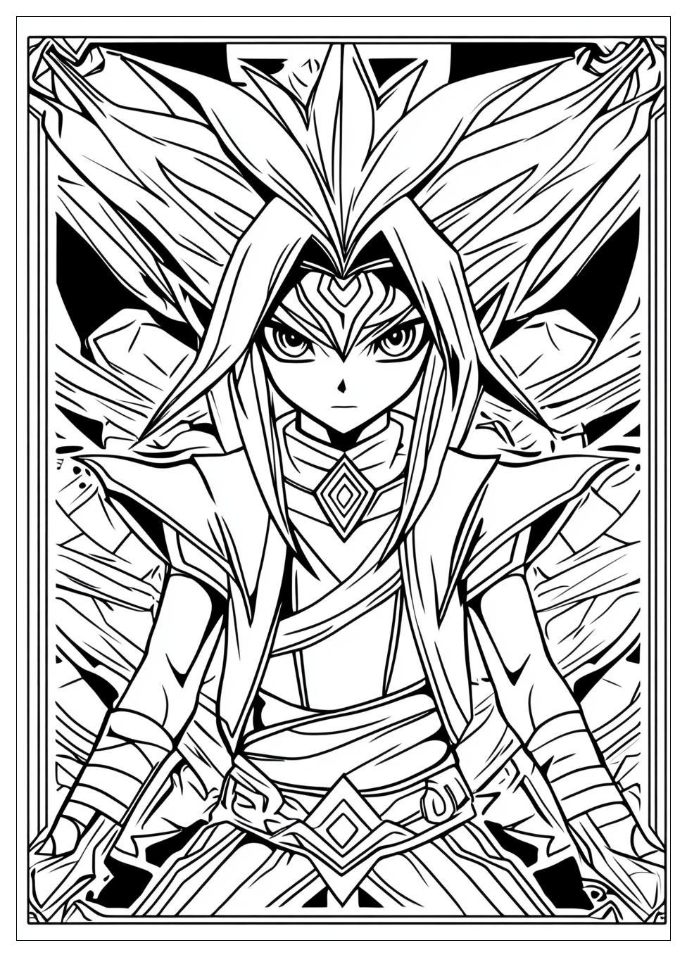 Kolorowanki Do Druku Yu Gi Oh 10