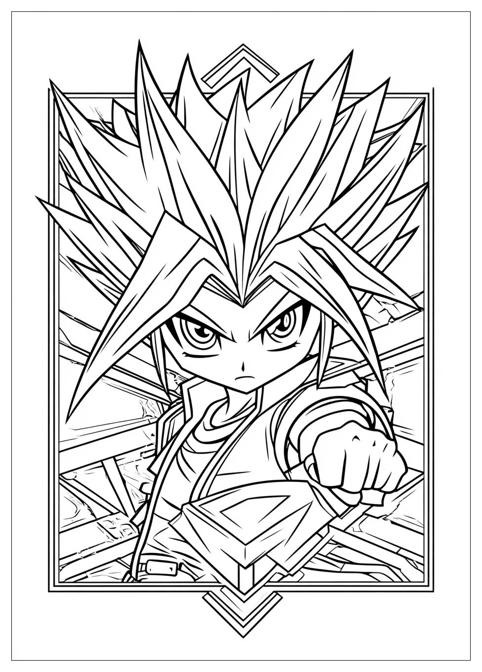 Kolorowanki Do Druku Yu Gi Oh 12