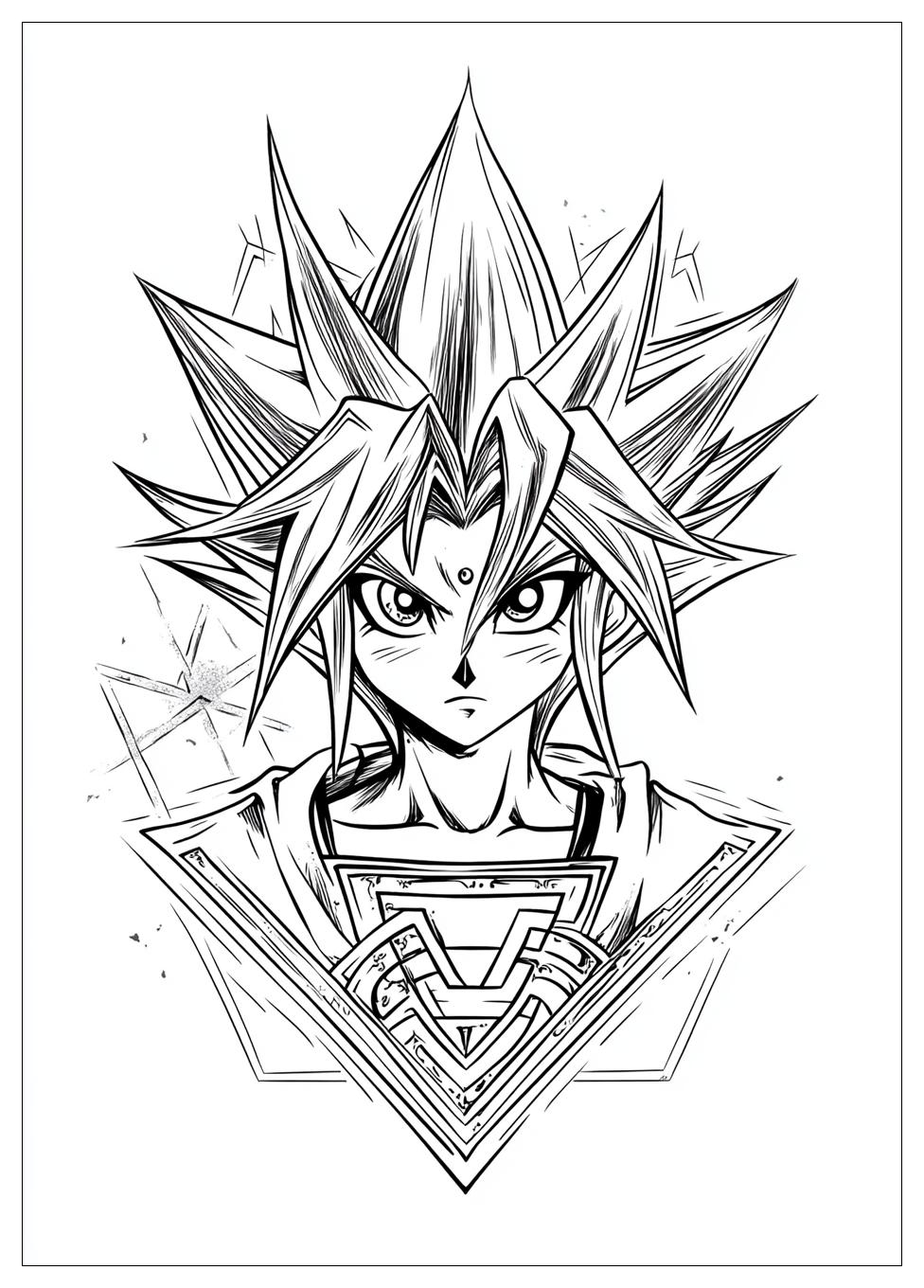 Kolorowanki Do Druku Yu Gi Oh 14