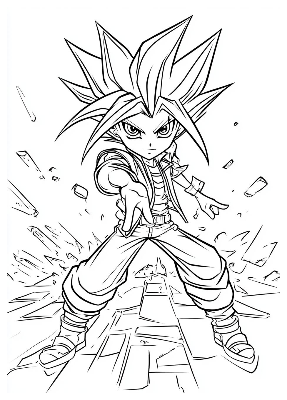 Kolorowanki Do Druku Yu Gi Oh 17