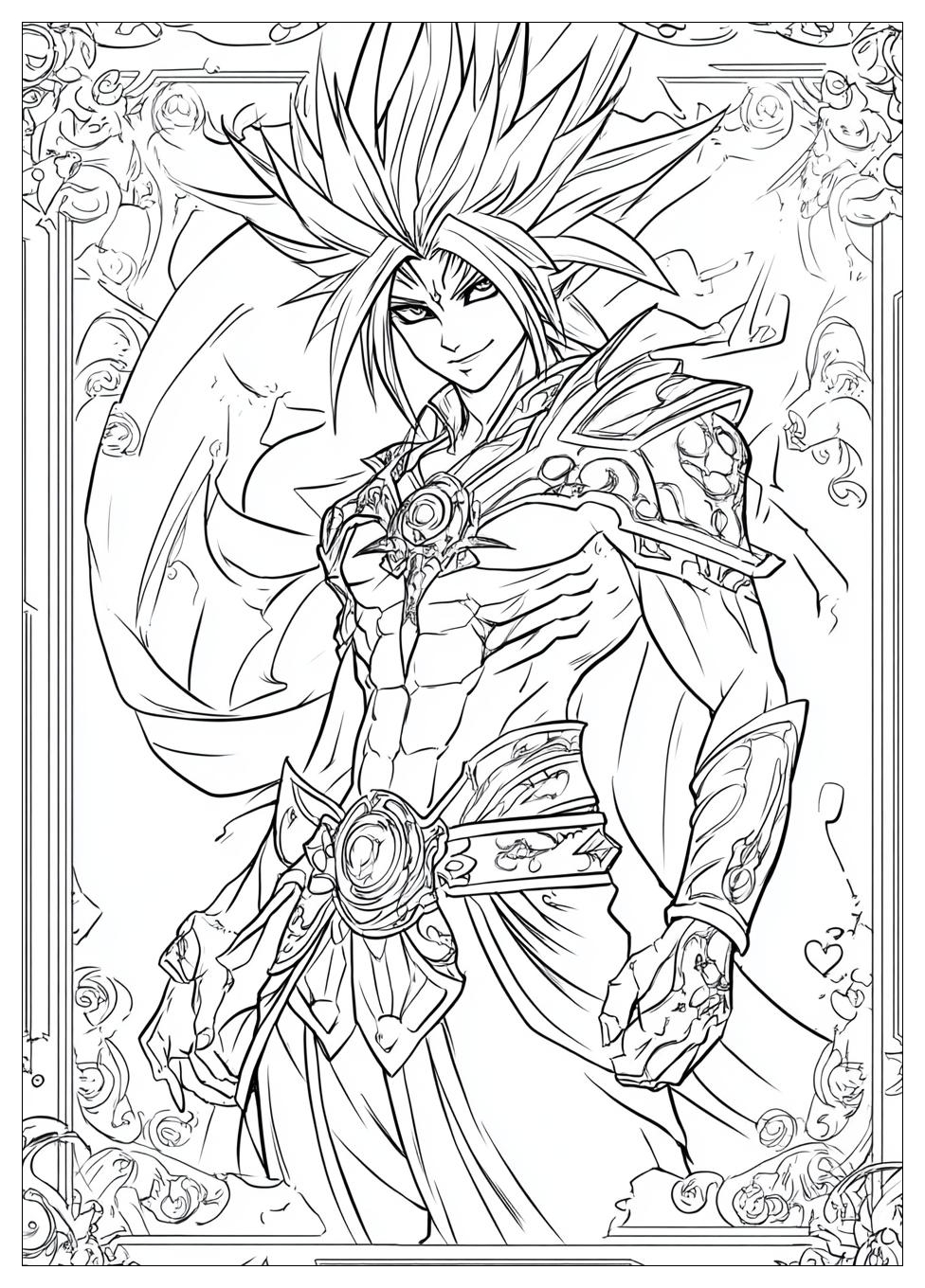 Kolorowanki Do Druku Yu Gi Oh 23