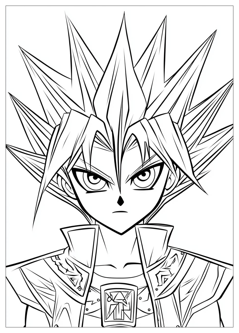 Kolorowanki Do Druku Yu Gi Oh 3