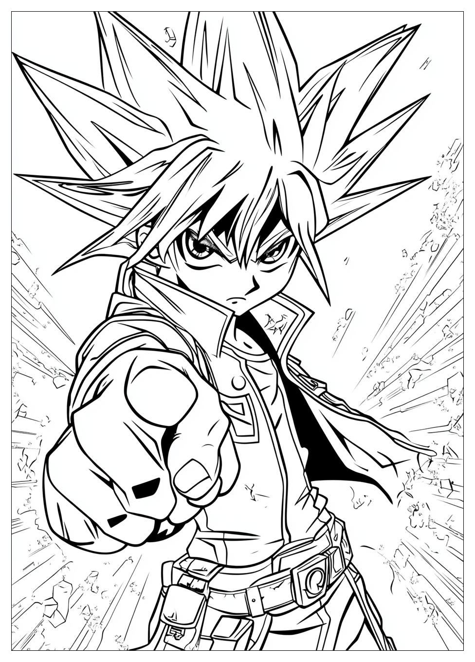 Kolorowanki Do Druku Yu Gi Oh 4
