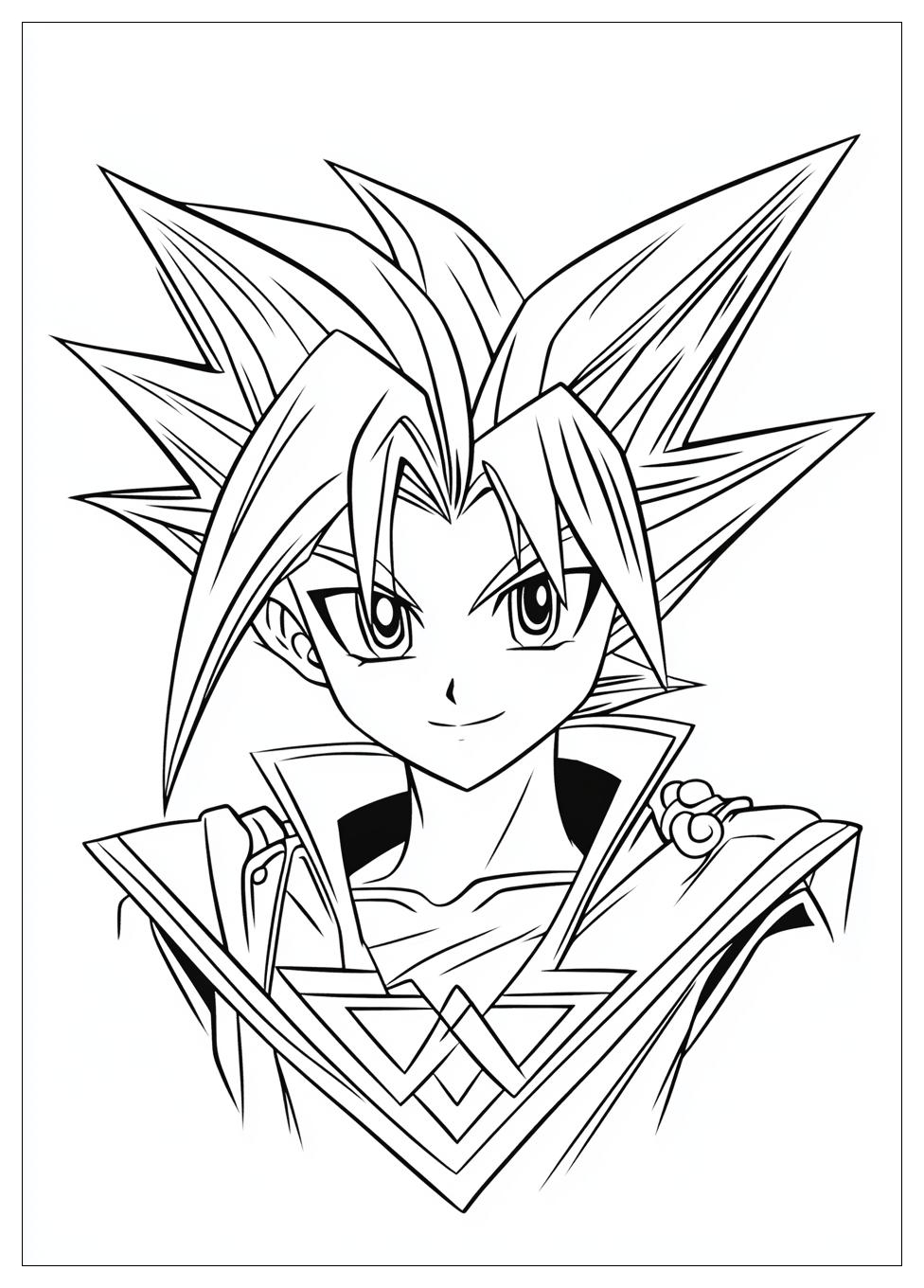 Kolorowanki Do Druku Yu Gi Oh 6