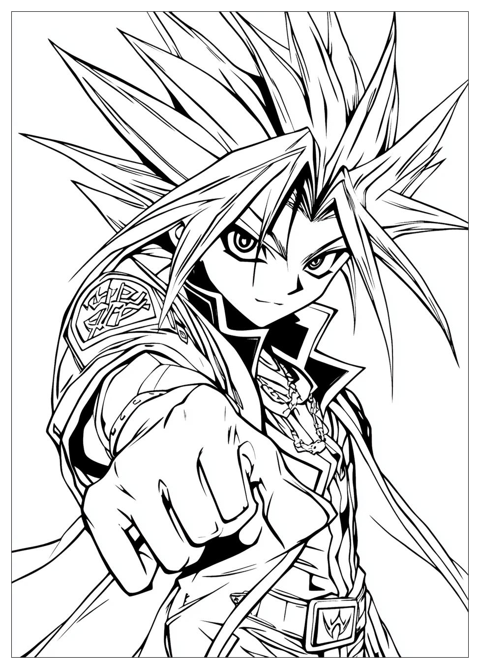 Kolorowanki Do Druku Yu Gi Oh 9