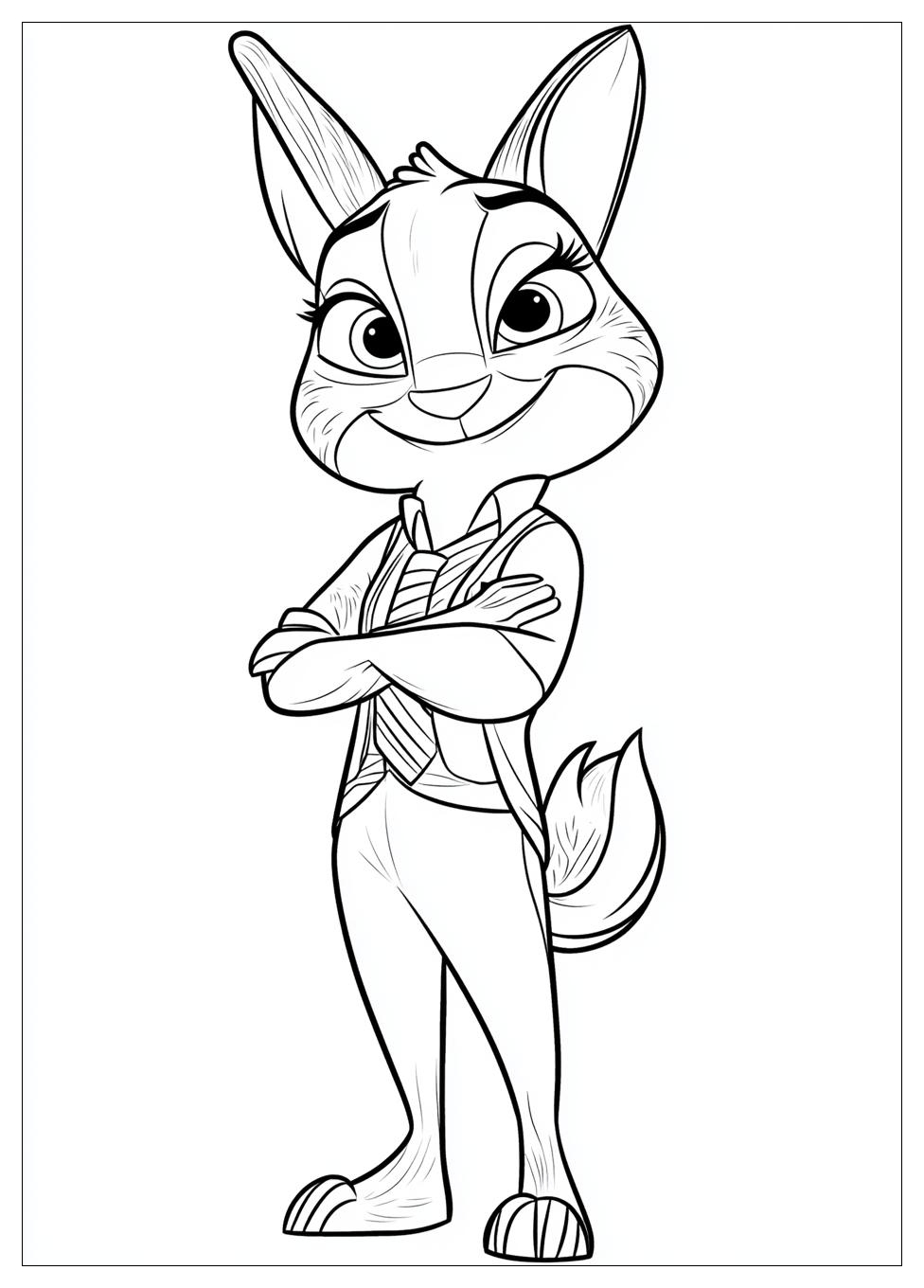 Kolorowanki Do Druku Zootopia 11