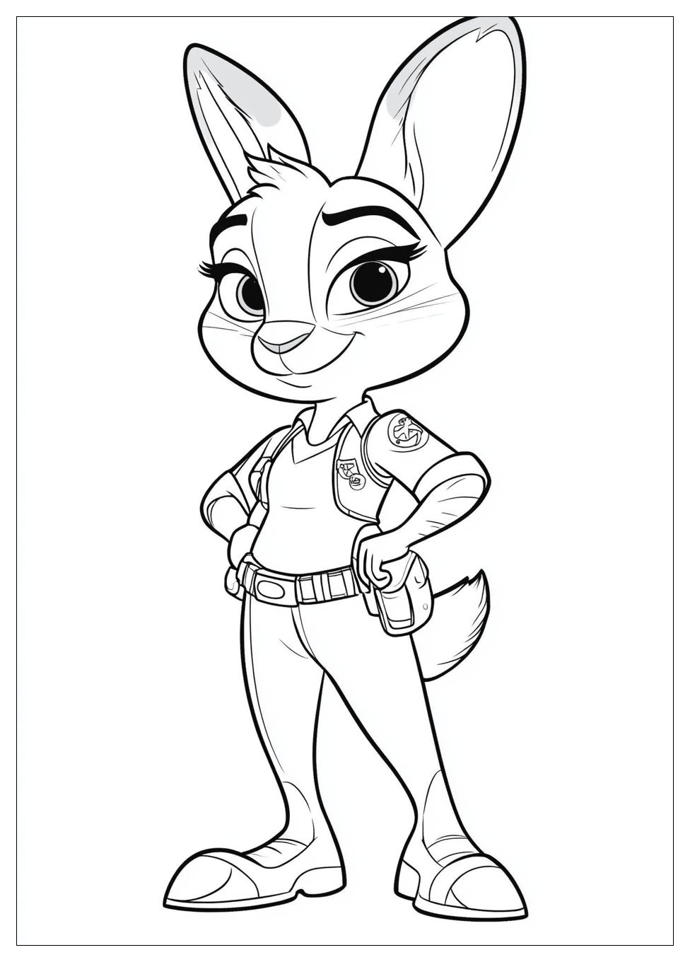 Kolorowanki Do Druku Zootopia 13