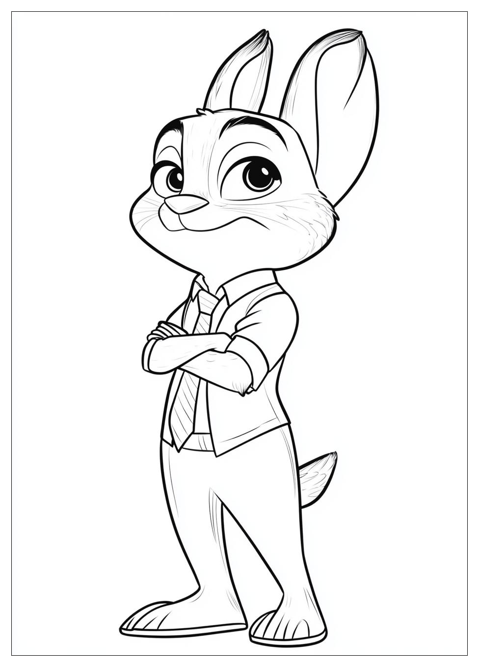 Kolorowanki Do Druku Zootopia 14