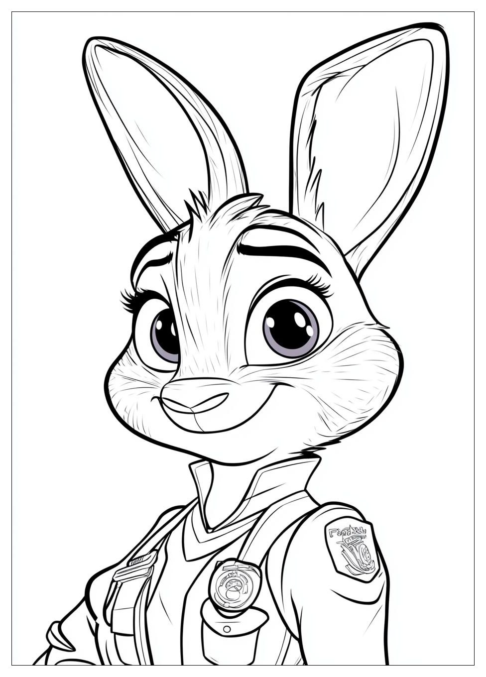 Kolorowanki Do Druku Zootopia 15