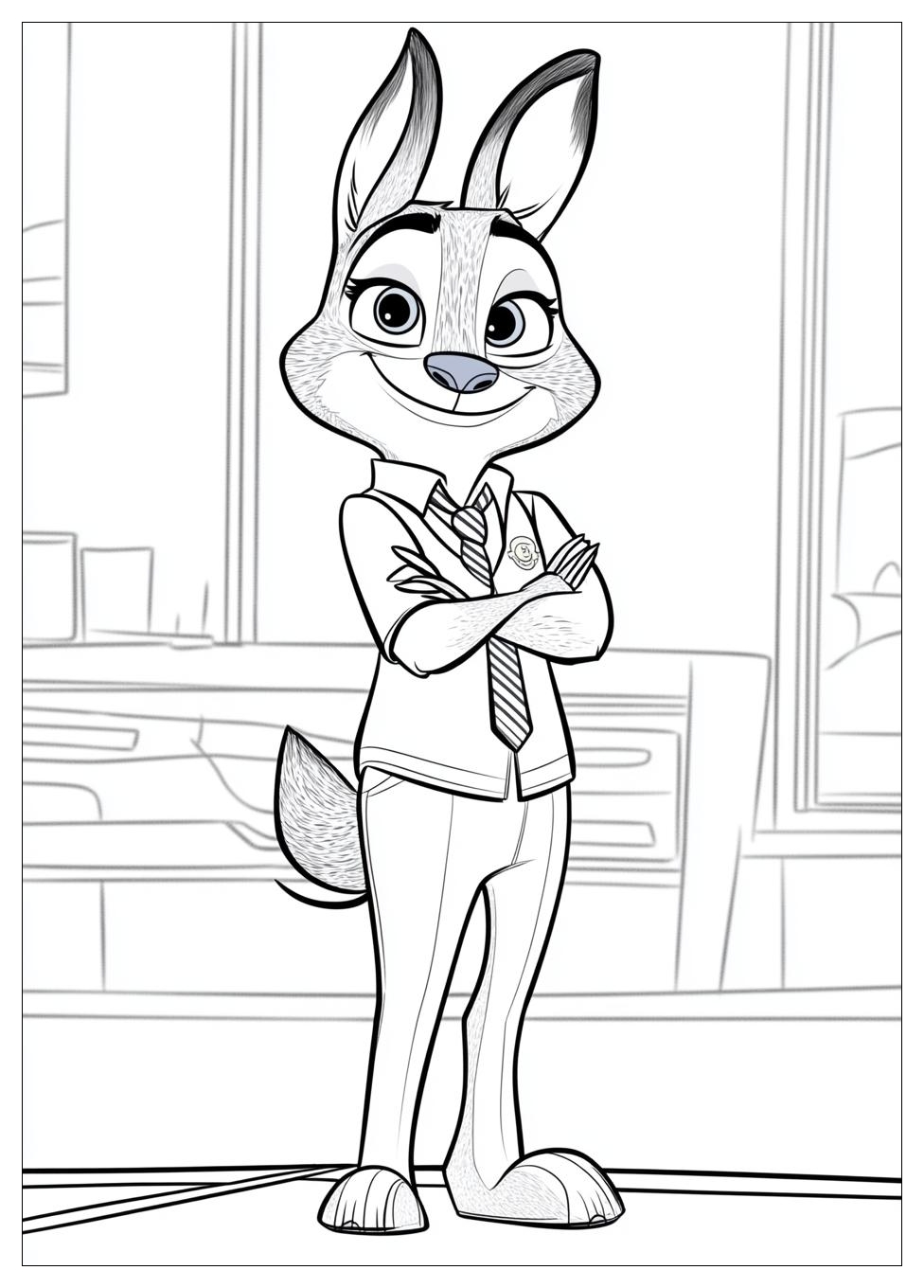 Kolorowanki Do Druku Zootopia 17