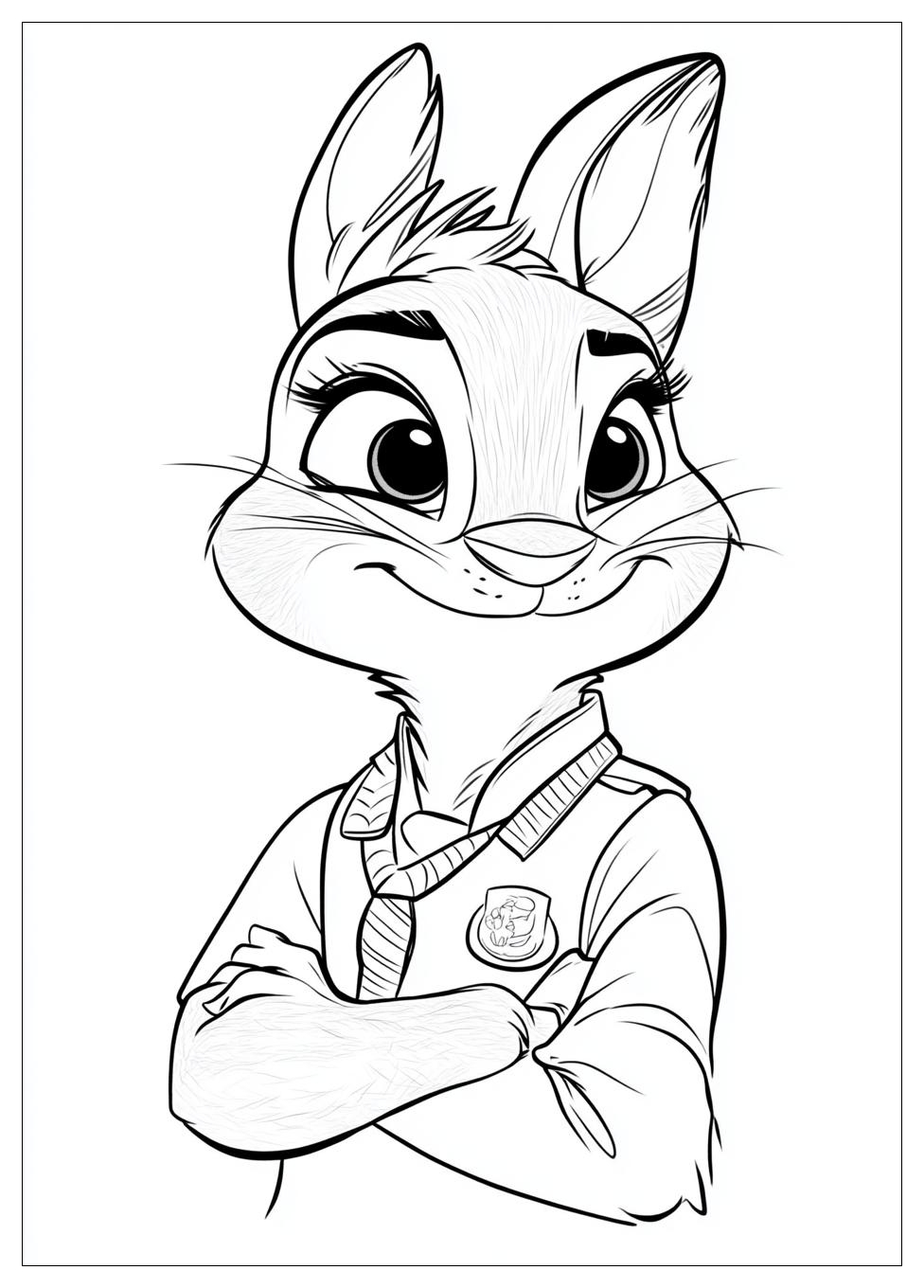 Kolorowanki Do Druku Zootopia 19