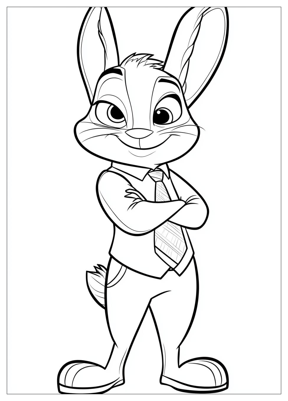 Kolorowanki Do Druku Zootopia 20