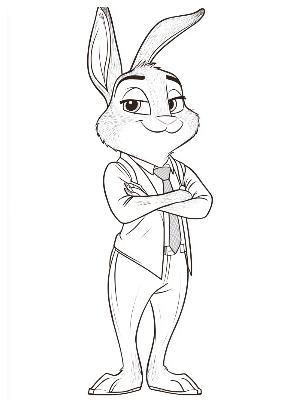 Kolorowanki Do Druku Zootopia 21