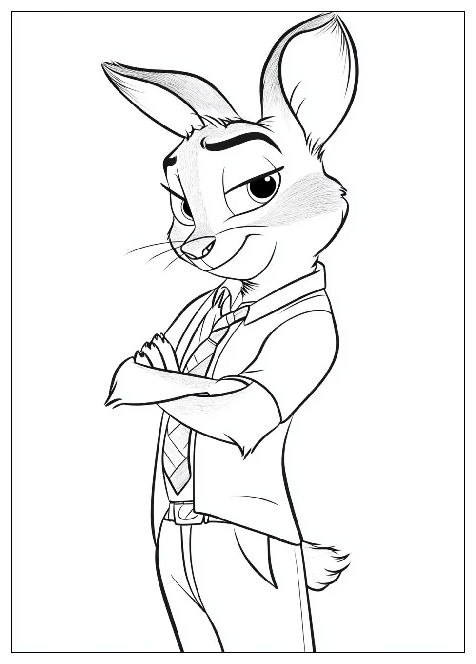 Kolorowanki Do Druku Zootopia 24