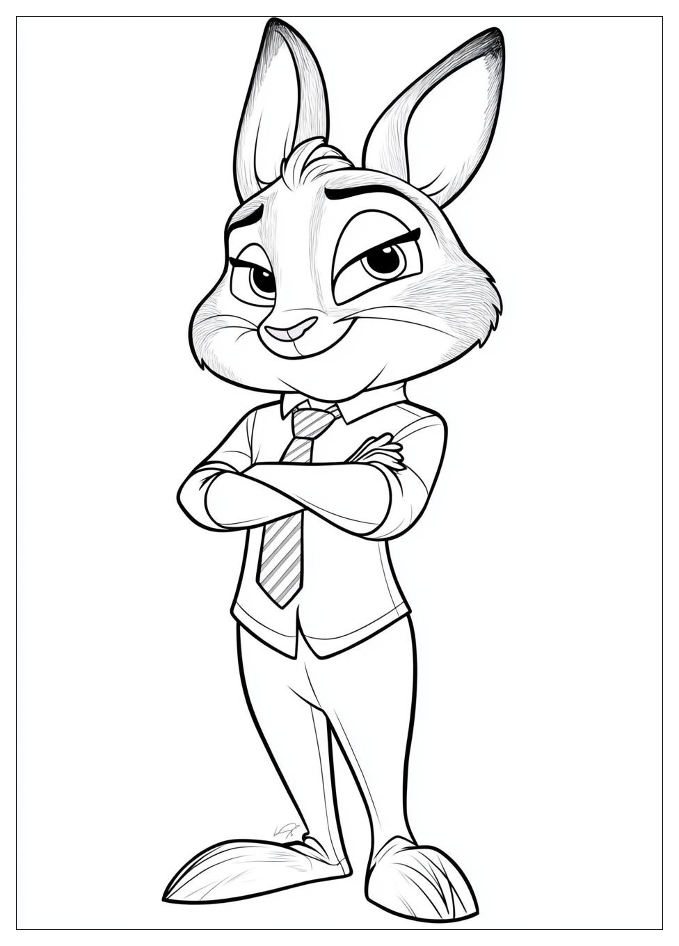Kolorowanki Do Druku Zootopia 5