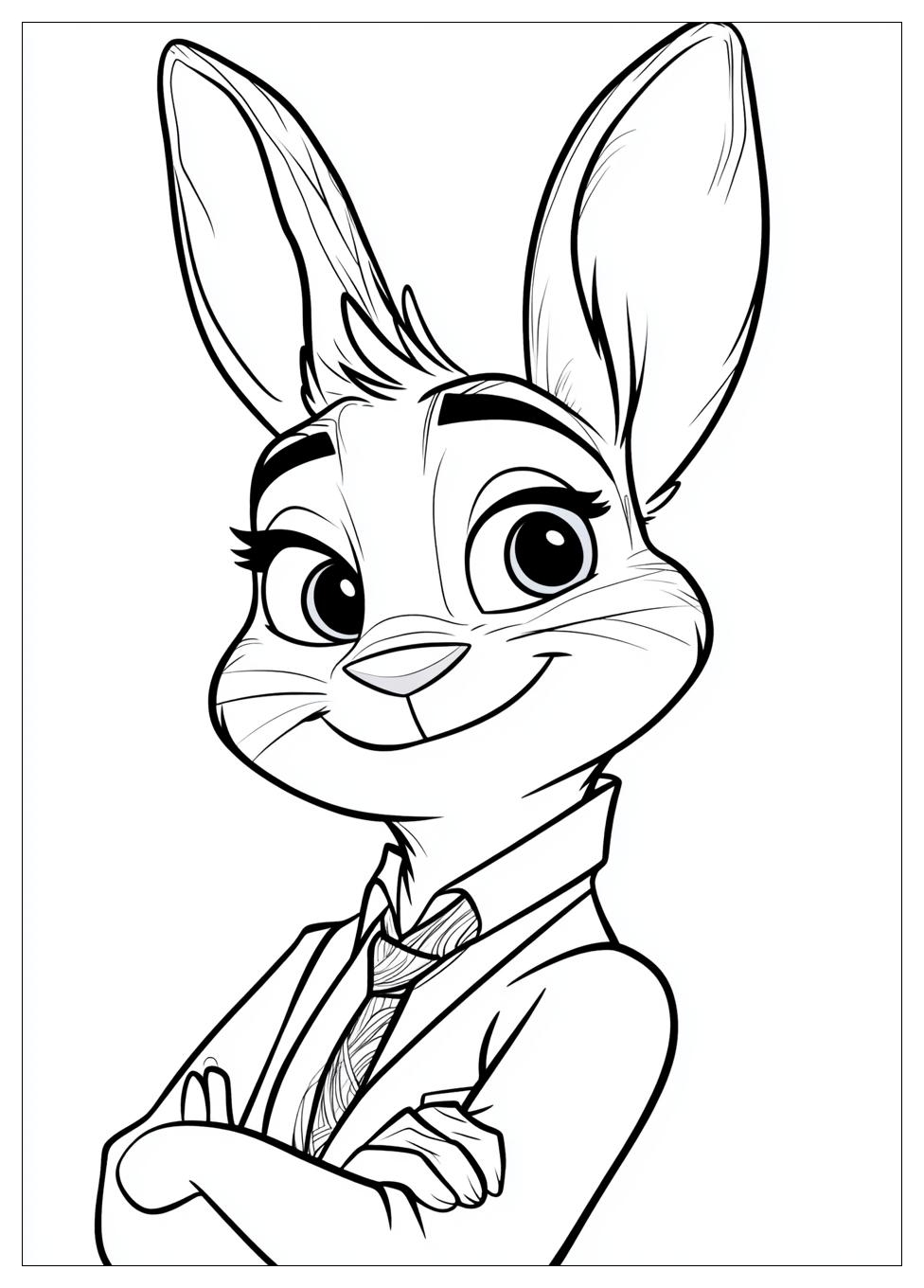 Kolorowanki Do Druku Zootopia 6