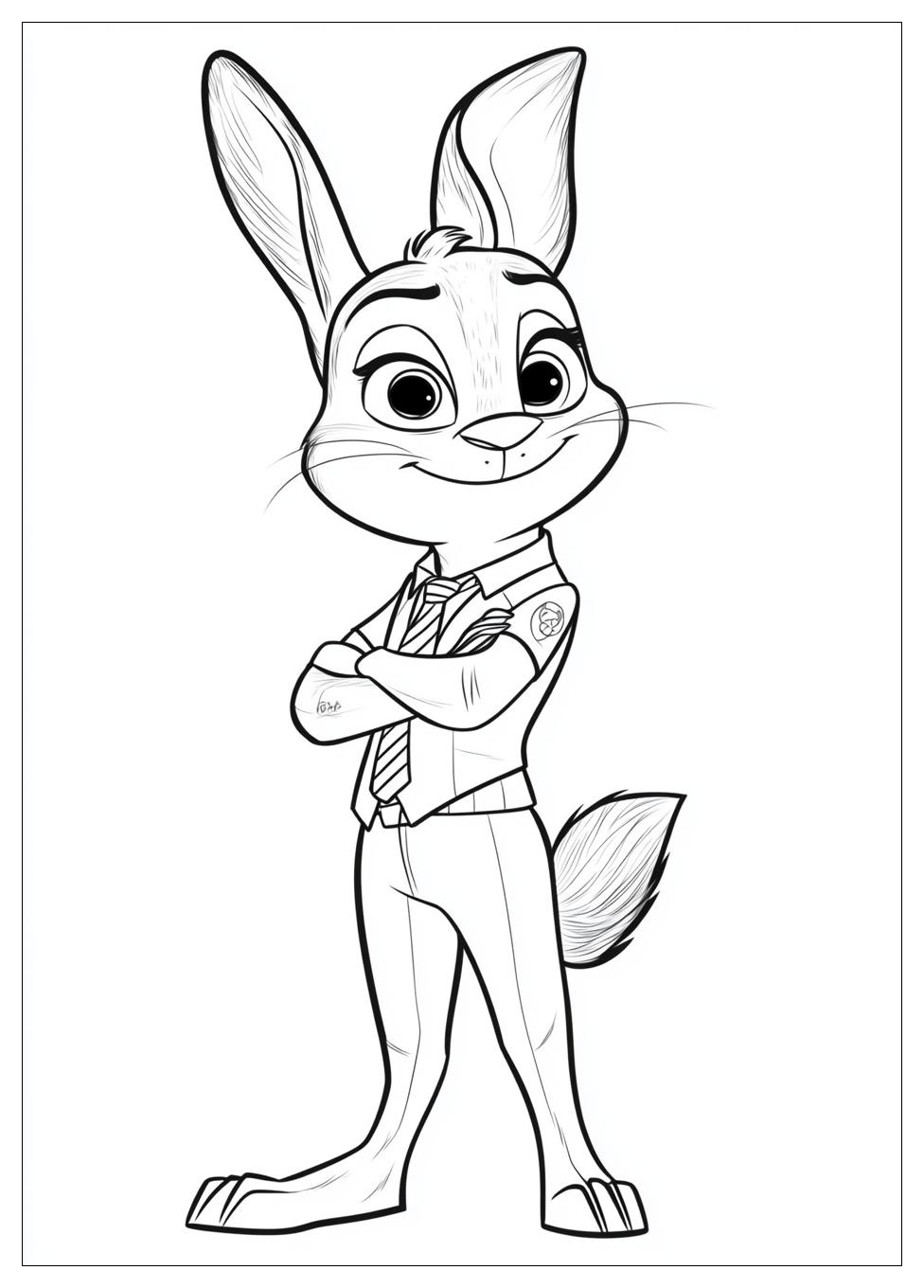 Kolorowanki Do Druku Zootopia 8