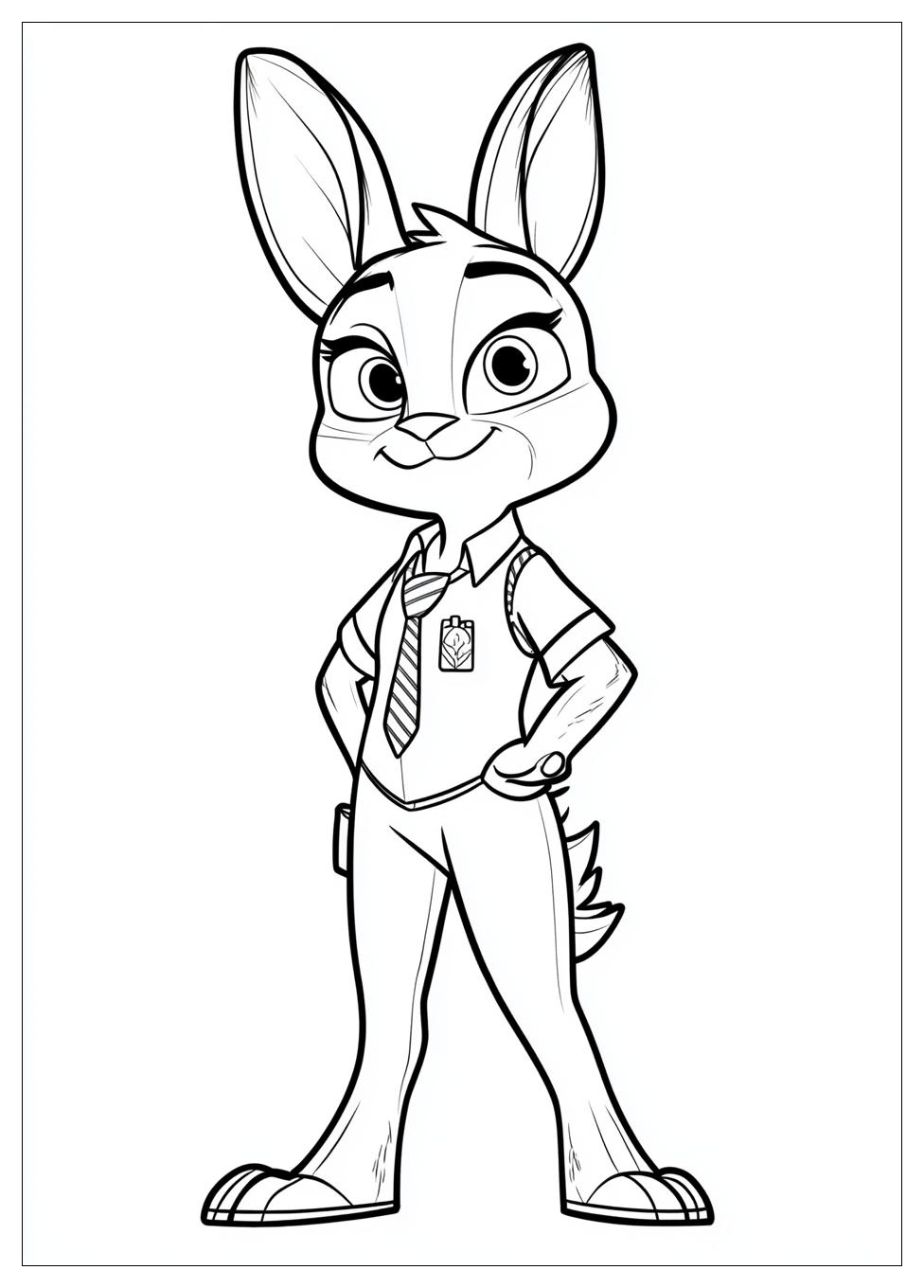 Kolorowanki Do Druku Zootopia 9