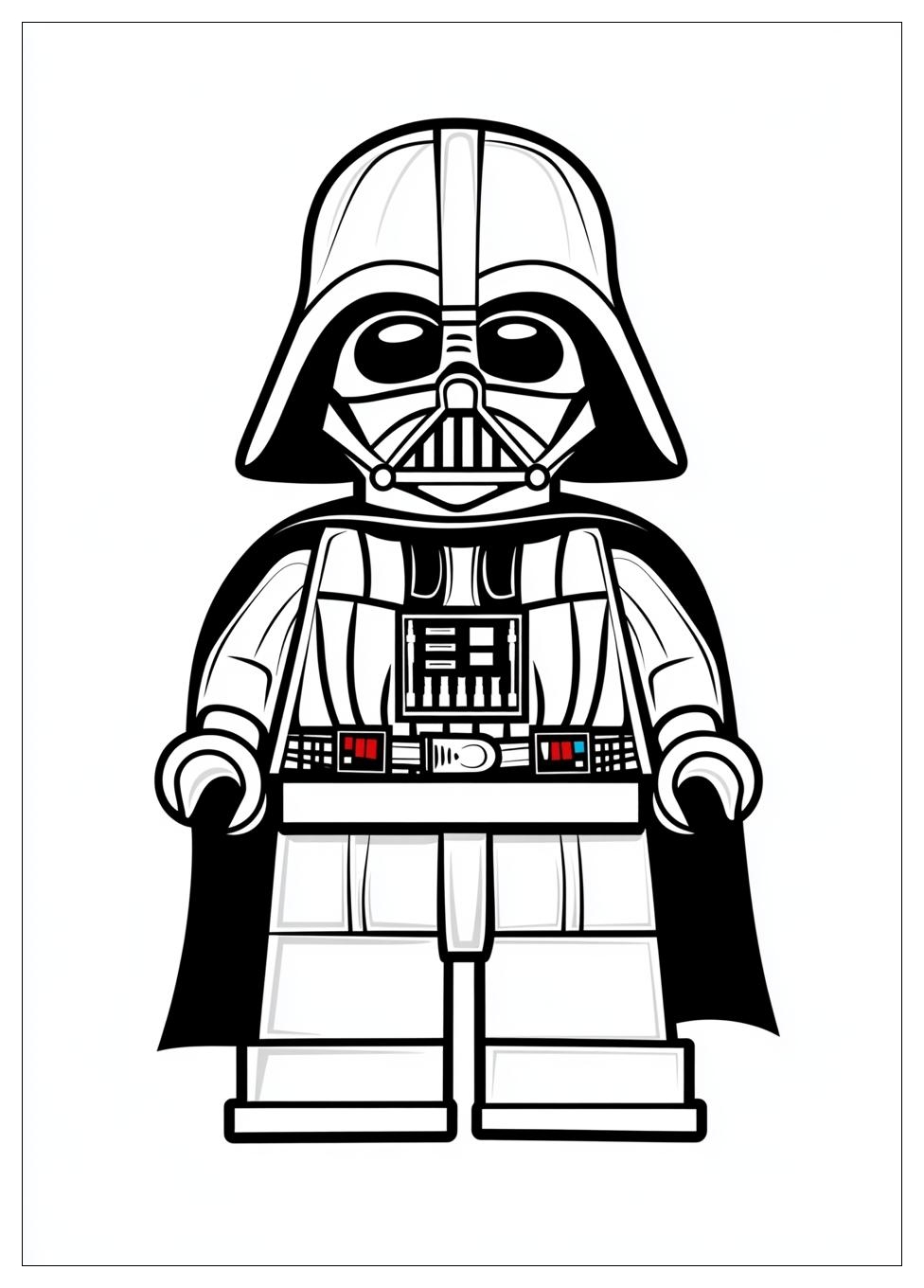 Lego Star Wars Kolorowanki Do Druku 1